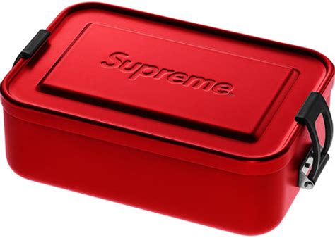 supreme small flip top metal box|Supreme SIGG Small Metal Box Plus Spring/Summer .